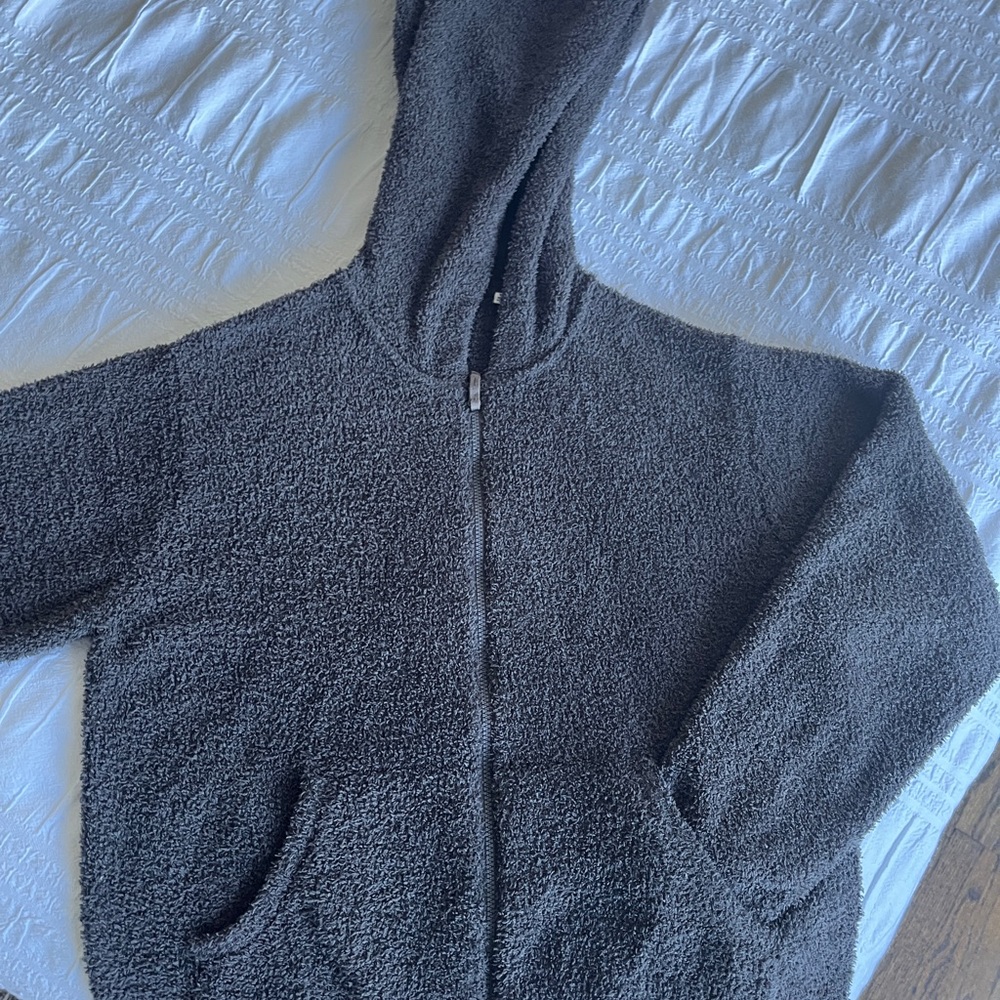 Uniglo Kids Dark Grey Soft Loop Terry Hoodie